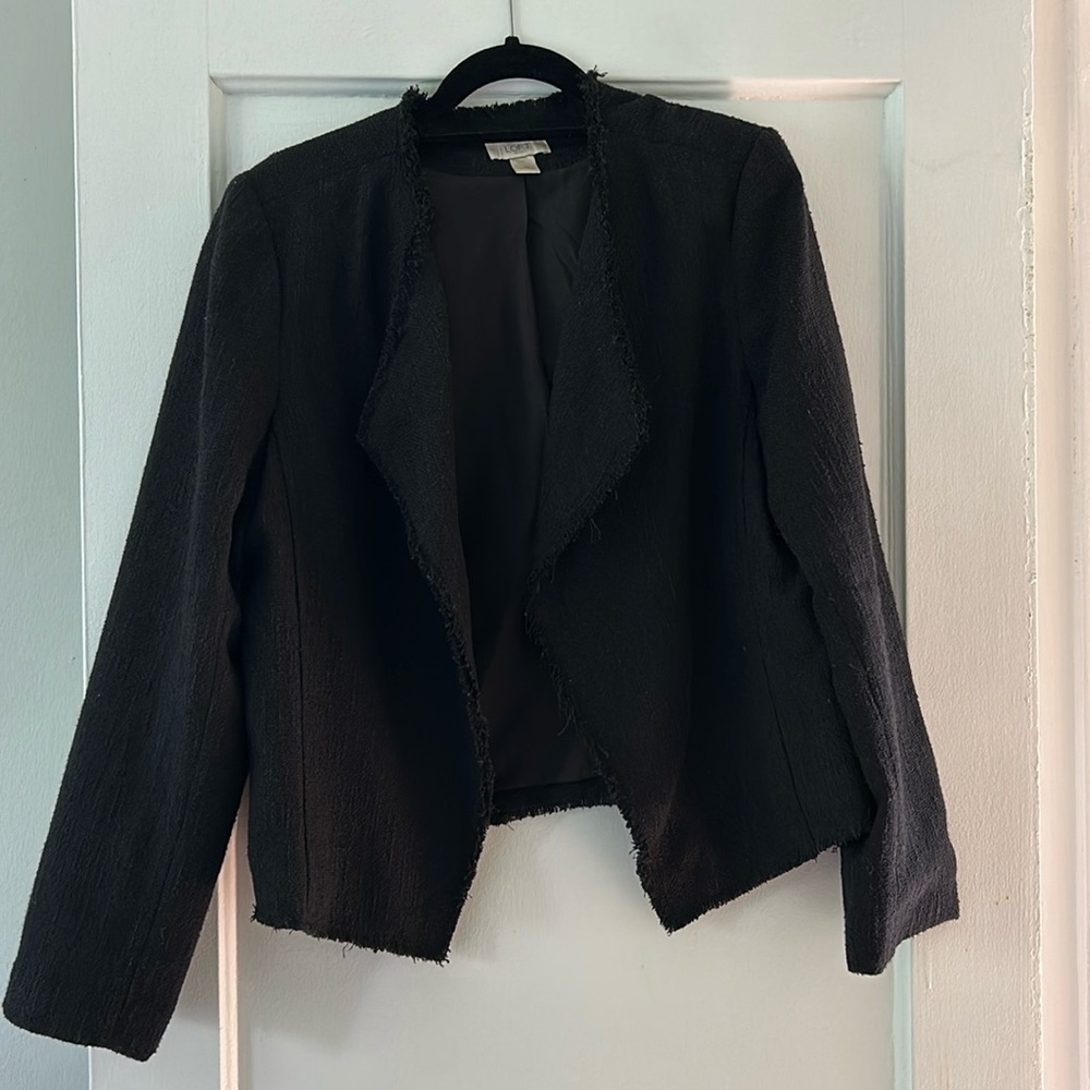 Black loft blazer